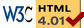 durch W3C geprft, HTML 4.0 Standard erfüllt!